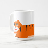 Roar-somely Cute Tiger Mug コーヒーマグカップ (正面左)