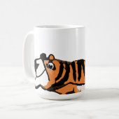 Roar-somely Cute Tiger Mug コーヒーマグカップ (正面左)