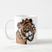 Roar-somely Cute Tiger Mug コーヒーマグカップ (左)