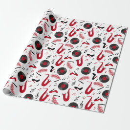 Roaring 1920sアールデコラッピング紙 ラッピングペーパー