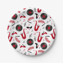 Roaring 1920s Art Deco Paper Plate  ペーパープレート