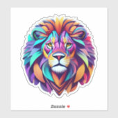 Roaring Creativity Lionステッカーアート シール (シート)