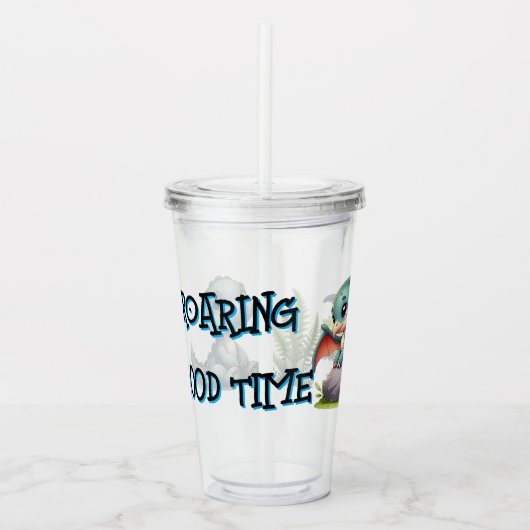 Roaring Good Time  アクリルタンブラー (正面)