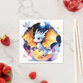 Roaring Good Time：ドラゴンベビーシャワー スタンダードカクテルナプキン (インサイチュ)