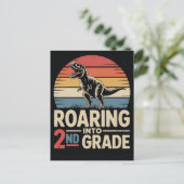 Roaring into 2nd grade tshirt 2026 シーズンポストカード (スタンド正面)