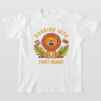 Roaring Into First Grade Tシャツ