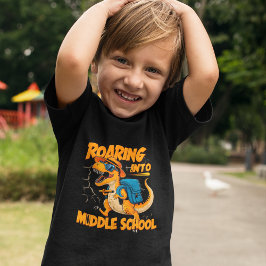 Roaring Into Middle School – Back-to-School Tシャツ