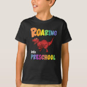 Roaring Into Preschool Tシャツ (正面)