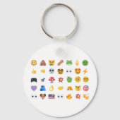 Roaring Kitty 35 Emoji Timeline GME MOASS DFV meme キーホルダー (裏面)