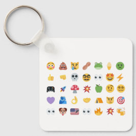 Roaring Kitty 35 Emoji Timeline GME MOASS DFV meme キーホルダー