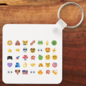 Roaring Kitty 35 Emoji Timeline GME MOASS DFV meme キーホルダー (裏面)