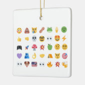 Roaring Kitty 35 Emoji Timeline GME MOASS DFV meme セラミックオーナメント (左)