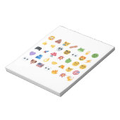 Roaring Kitty 35 Emoji Timeline GME MOASS DFV meme ノートパッド (回転)