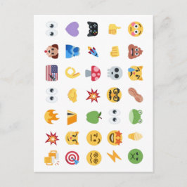 Roaring Kitty 35 Emoji Timeline GME MOASS DFV Meme ポストカード