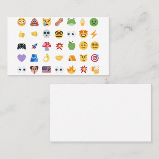 Roaring Kitty 35 Emoji Timeline GME MOASS DFV meme 名刺 (正面/裏面)