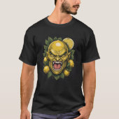 Roaring Lemon Face with Citrus Details Tシャツ (正面)