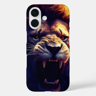 Roaring Lion iPhone 16ケース