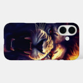 Roaring Lion Case-Mate iPhoneケース (裏面 (横))