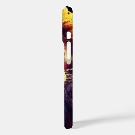 Roaring Lion Case-Mate iPhoneケース (裏面 / 左)