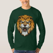 Roaring Lion Graphic Long Sleeve Shirt Tシャツ (正面)