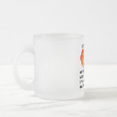 Roaring Lion Head フロストグラスマグカップ (左)