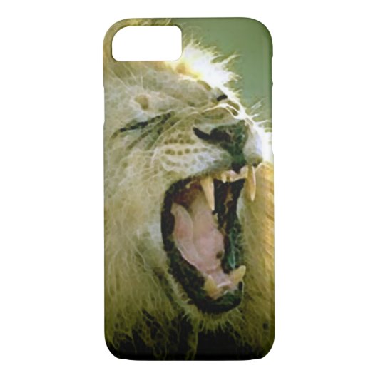 Roaring Lion iPhone 7ケース Case-Mate iPhoneケース (裏面)