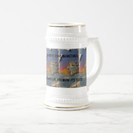 Roaring Lion Papercut Beer Mug  ビールジョッキ