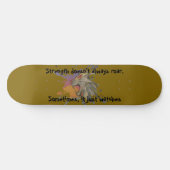 Roaring Lion Sunrise Papercut Skateboard Deck スケートボード (横)