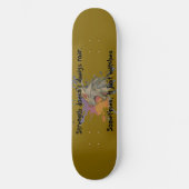 Roaring Lion Sunrise Papercut Skateboard Deck スケートボード (正面)