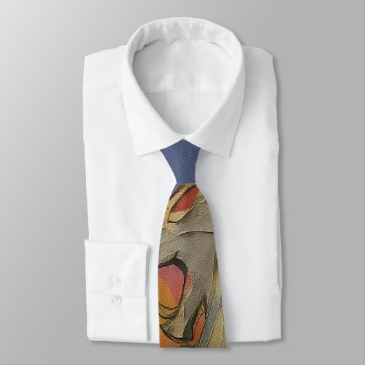 Roaring Lion Sunrise Papercut Tie ネクタイ (タイ)