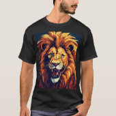 Roaring Lion Tシャツ – メンズ&キッズ (正面)