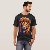 Roaring Lion Tシャツ – メンズ&キッズ (正面フル)