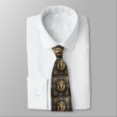 Roaring Lion Tie | Masculine Men's Fashion ネクタイ (タイ)