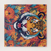 Roaring tiger ジグソーパズル (横)