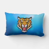 Roaring Tiger Head-25818 ランバークッション (裏面)