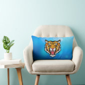 Roaring Tiger Head-25818 ランバークッション (椅子)