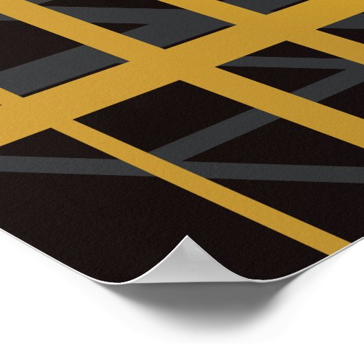 Roaring Twentiesギャツビースタイルフォトブースのポスター ポスター (角)