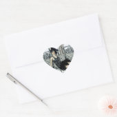 Roaring Twentiesヴィンテージレトロ20th 30年 ハートシール (封筒)