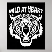 Roaring White Tiger | Wild At Heart ポスター (正面)