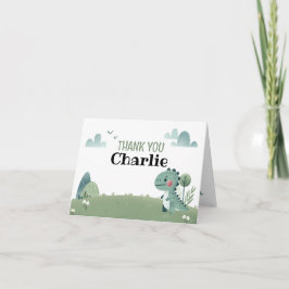 Roarsome Dino Birthday –  サンキューカード