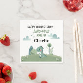 Roarsome Dino Birthday  スタンダードカクテルナプキン (インサイチュ)