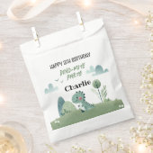 Roarsome Dino Birthday  フェイバーバッグ (クリップ留めされた状態)