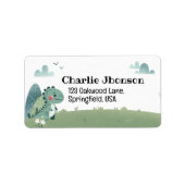 Roarsome Dino Birthday –  ラベル (正面)