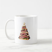 Roast Beef Sandwich Christmas Tree  コーヒーマグカップ (左)