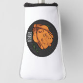 Roast chicken cartoon illustration ゴルフヘッドカバー (回転90)