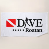 Roatan DV4 ビーチタオル (正面)