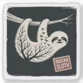 Roatan Honduras Sloth, Roatan Sloth, Roatan  シール (正面)