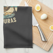 Roatan Honduras Sloth T-Shirt キッチンタオル (四つ折り)