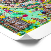 Roatan Island Brewing Companyポスター ポスター (角)