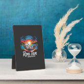 Roatan Sloth, Roatan Honduras Sloth, Roatan T-Shir フォトプラーク (側面)